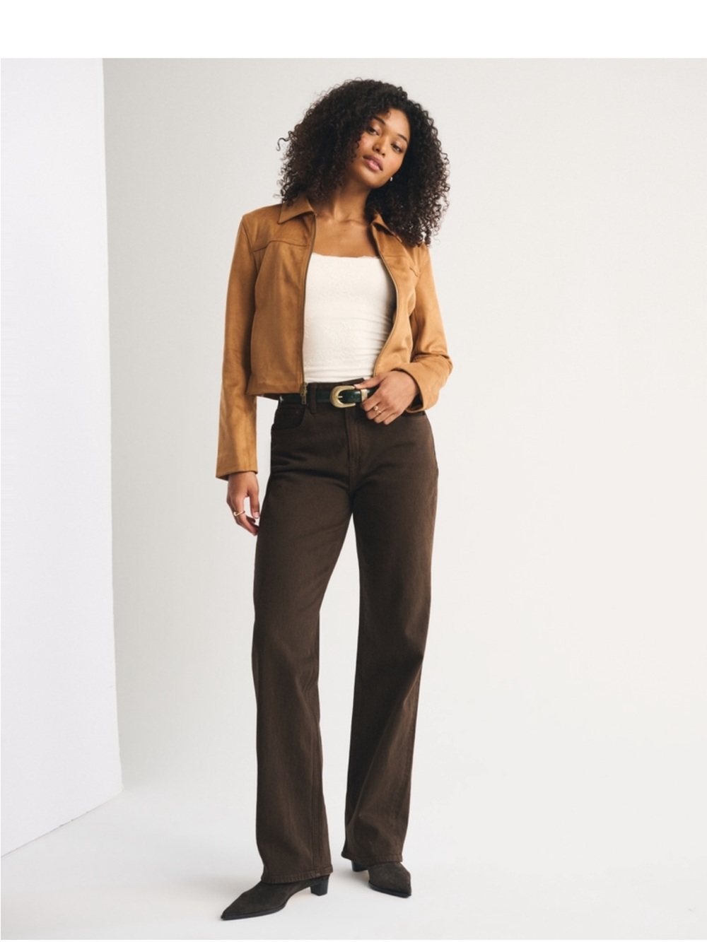A&F Curve Love High Rise 90’s Relaxed Jean